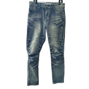 RGSTR Women's Jeans Size L Med Wash Skinny Stretch Unique